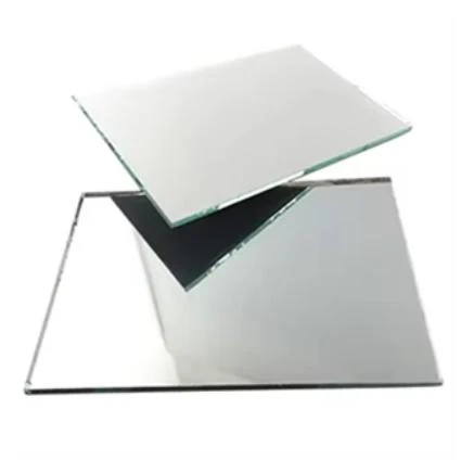 reflective glass facade