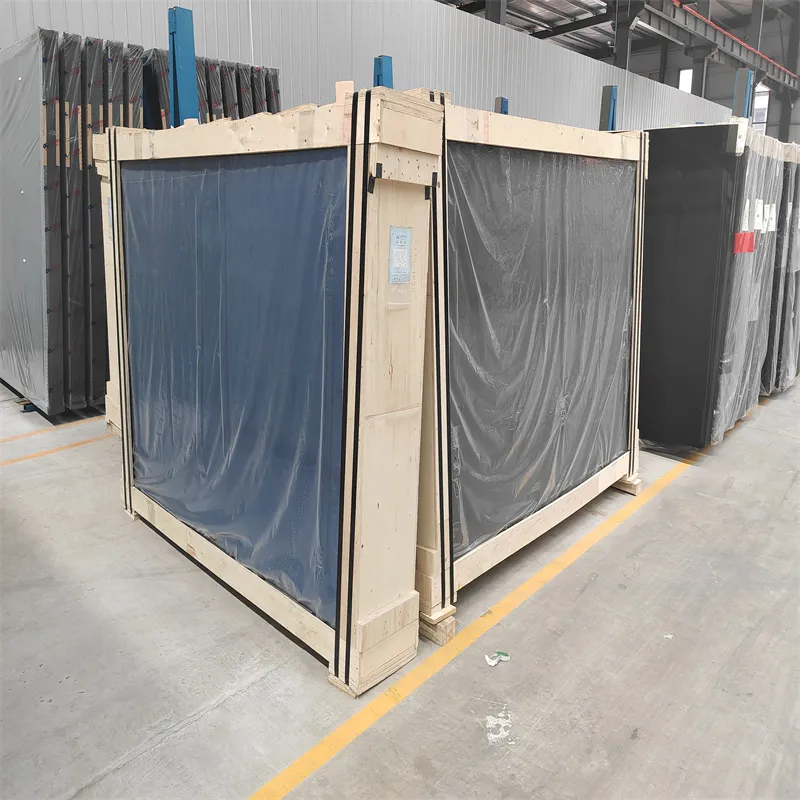 flat laminated glass