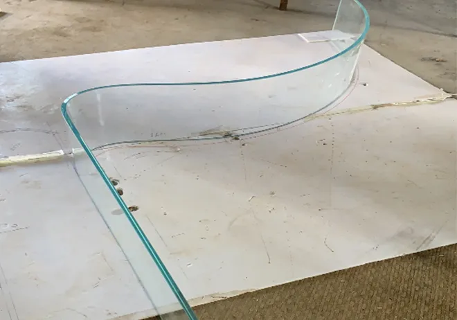 backlit circle mirror