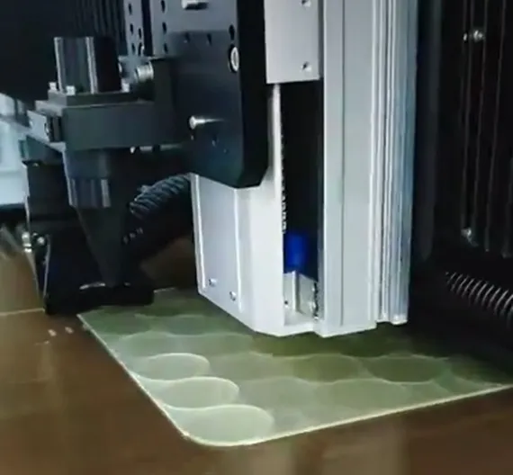 standing led mirror