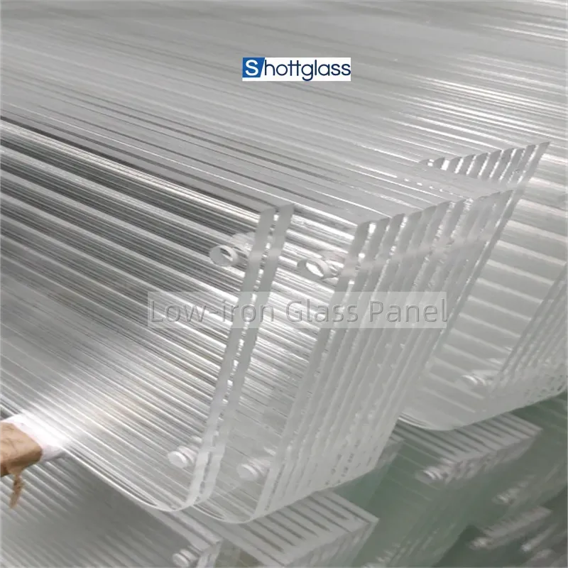 translucent glass panels