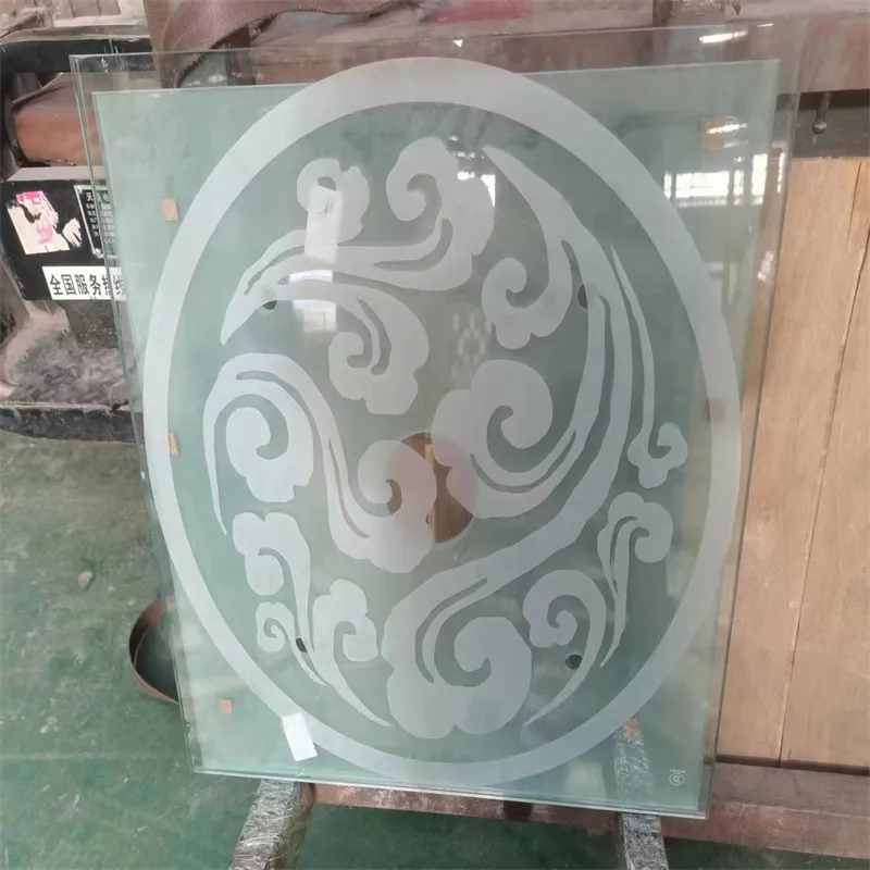 frosted glass window